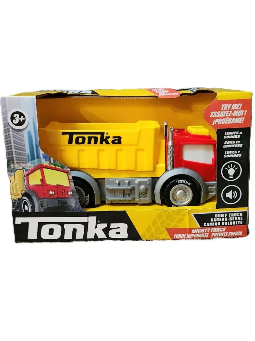TONKA Mighty Force - Dump Truck - Lights and Sounds - NEW NIB